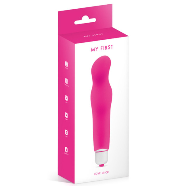 Vibromasseur rose 7 vitesses ondulé waterproof 